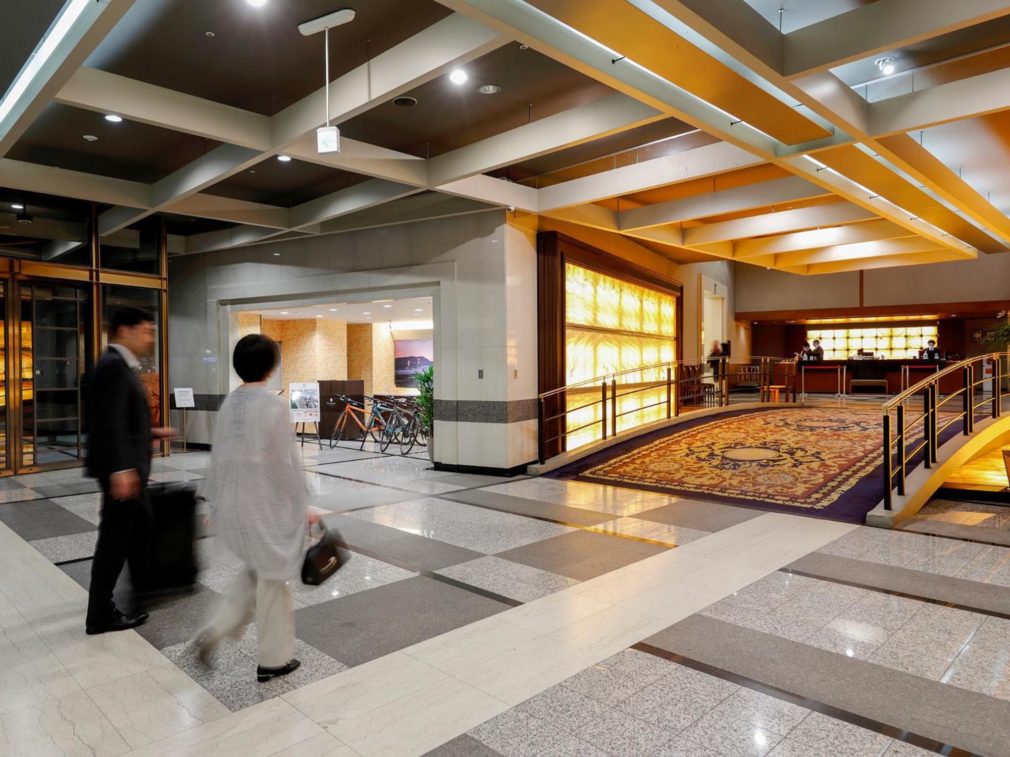 Premier Hotel -Tsubaki- Sapporo Exterior foto The lobby of the hotel