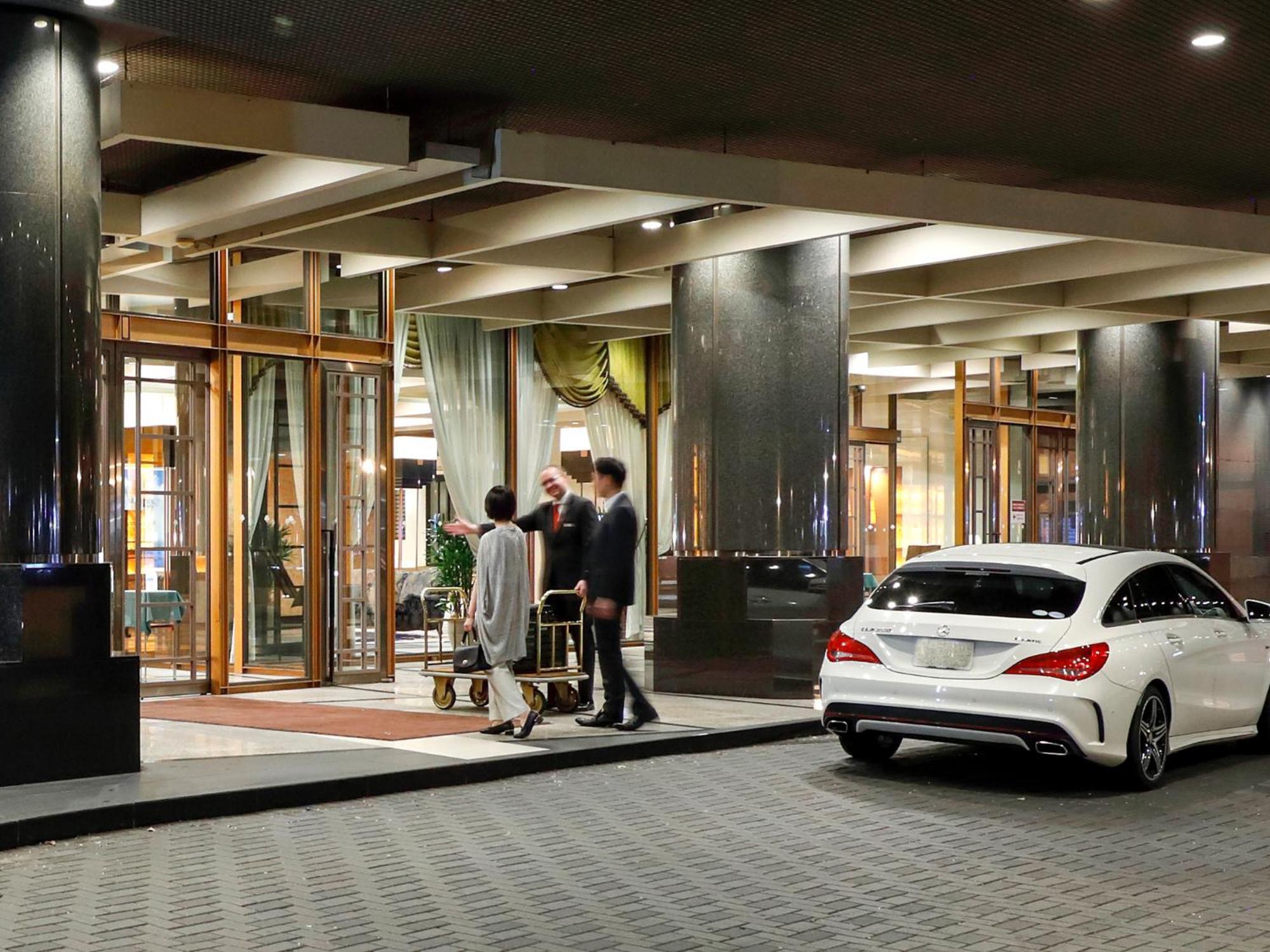 Premier Hotel -Tsubaki- Sapporo Exterior foto Entrance